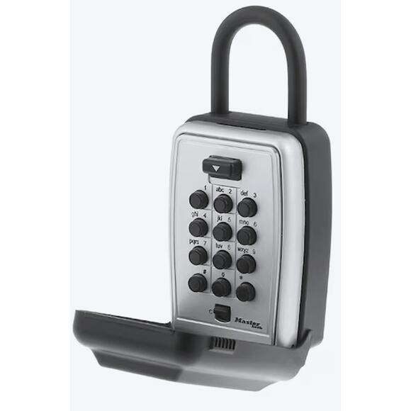 Master Lock Accessories - NEW Master Lock Door Knob Handle Combination Push Button Lock Box HEAVY 5422D